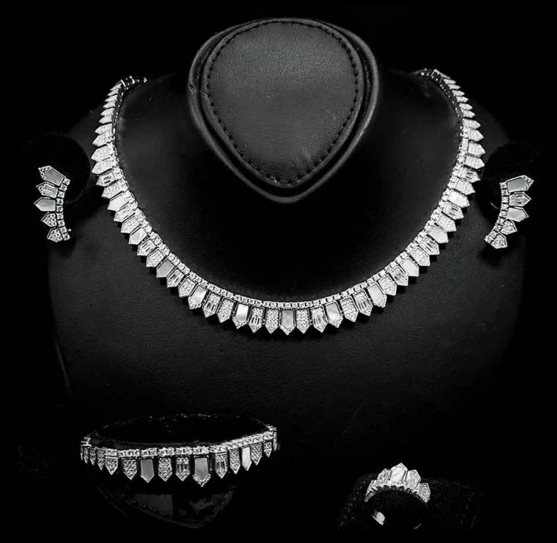 Prism Point Statement necklace